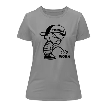 Fishing And Work T-Shirt for Women
